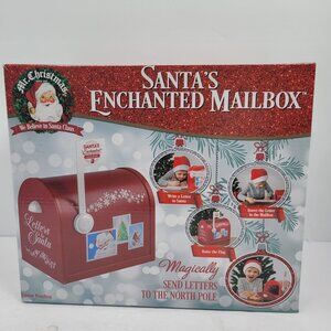 Mr. Christmas Santa's Enchanted Mailbox With Magical Sound NWB